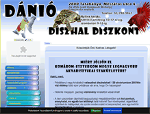 Tablet Screenshot of daniodiszkont.hu